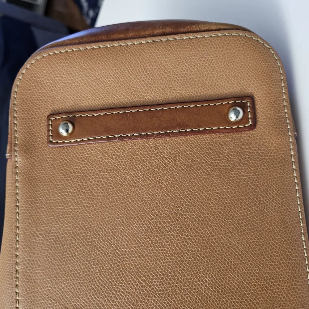 Vintage Dooney & Bourke Pebble Leather Large Handbag - Picture 14 of 16